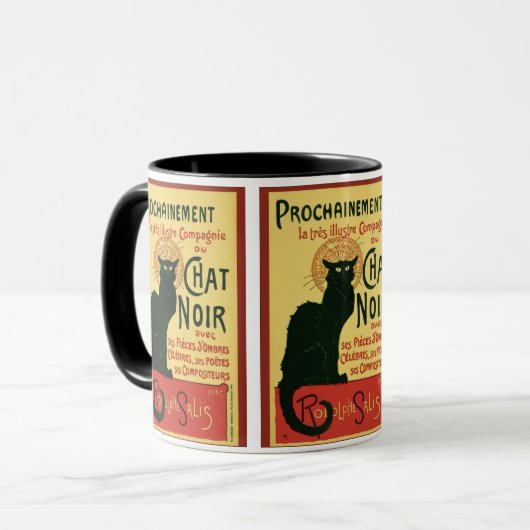 Tournée du Chat Noir, Theophile Steinlen Mok (Voorkant links)