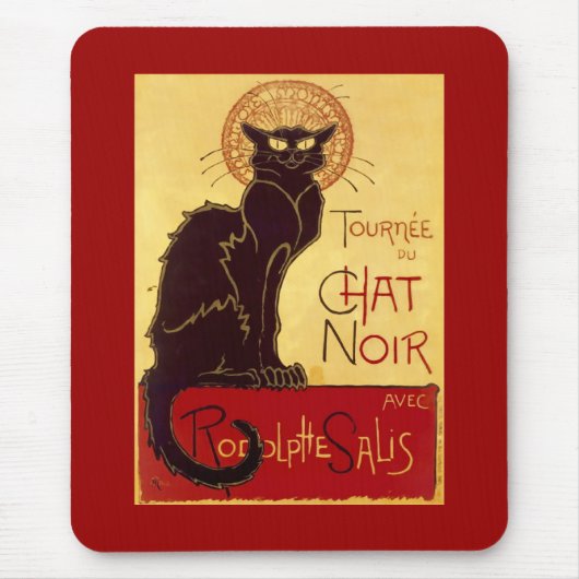 Tournée du Chat Noir, Théophile Steinlen Muismat (Voorkant)