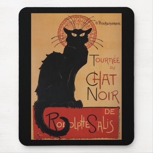 Tournée du Chat Noir, Théophile Steinlen Muismat (Voorkant)