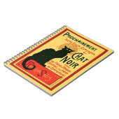 Tournée du Chat Noir, Théophile Steinlen Notitieboek (Linkerzijde)