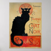 Tournee du Chat Noir Theophile Steinlen Poster (Voorkant)
