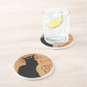 Tournée du Chat Noir, Théophile Steinlen Zandsteen Onderzetter (Zijkant)