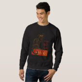 Tournee du Chat Noir Vector Uitknipen Trui (Voorkant volledig)