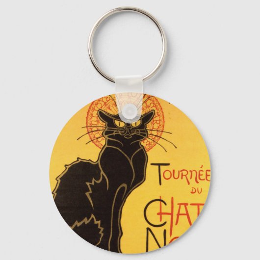 Tournée du Chat Noir - Vintage Poster Sleutelhanger (Voorkant)
