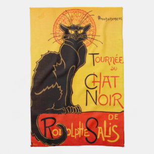 Tournée du Chat Noir - Vintage Poster Theedoek