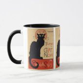Tournee du Chat Noir Zwart Cat Art Nouveau Mok (Links)