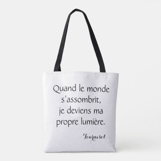 Tournesol pixelisé en jaune vif sur fond vert tote bag (Achterkant)