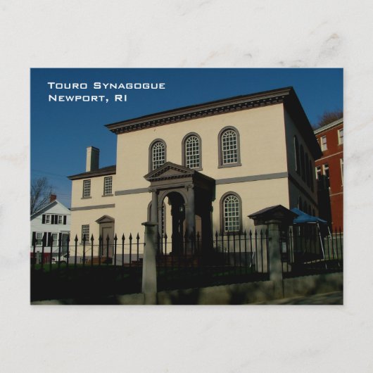 Touro Synagogue Briefkaart (Voorkant)