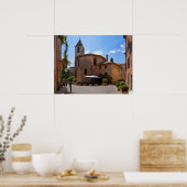 Tourrettes-sur-Loup in Frankrijk Poster (Keuken)