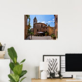 Tourrettes-sur-Loup in Frankrijk Poster (Thuiskantoor)