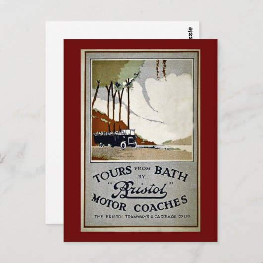 Tours from Bath by Bristol Briefkaart (Voorkant / Achterkant)