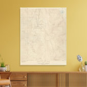 Tourtelotte Park Special Atlas Map Canvas Afdruk (Insitu (Woonkamer))