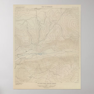 Tourtelotte Park Special Atlas Map Poster