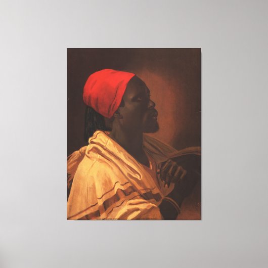 Toussaint L'Ouverture van George DeBaptiste (1870) Canvas Afdruk (Voorkant)