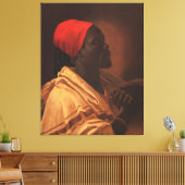 Toussaint L'Ouverture van George DeBaptiste (1870) Canvas Afdruk (Insitu (Woonkamer))