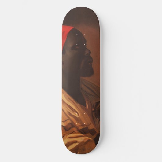 Toussaint L'Ouverture van George DeBaptiste (1870) Persoonlijk Skateboard (Voorkant)