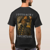 Toussaint L'Overture, Bevrijder T-shirt (Achterkant)