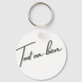 Tout Van Bien – Stroopwafel & Piano Sleutelhouder Sleutelhanger (Achterkant)