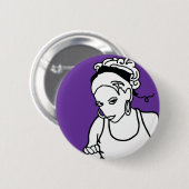 touw billy ronde button 5,7 cm (Voorkant /achterkant)