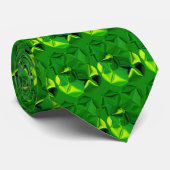 Touw Blauwooggras - Emerald Stropdas (Opgerold)