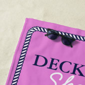 Touw en anker Navy Deckhand ID402 Strandlaken (In situ)