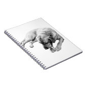 Touw en reflectie notitieboek (Rechterzijde)