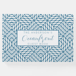 Touw met scheepvaartknoop Airbnb huis aan het stra Gastenboek