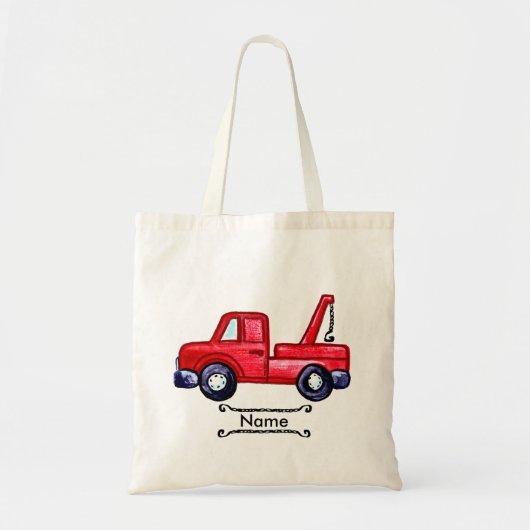 Touw Truck-tas Tote Bag (Voorkant)