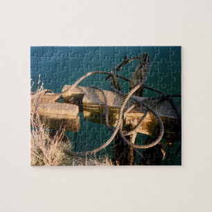 Touwen bij het Water, Legpuzzel, 20x25 cm, 110 stu Legpuzzel