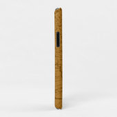 Touwen Monogram Kaart Bruin Case-Mate iPhone Case (Achterkant/rechts)
