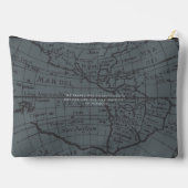 Touwen Monogramkaart Grijs Etui (Achterkant)