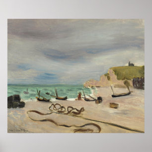 Touwen op het strand Étretat Matisse Poster