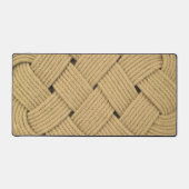 Touwknoop, Ocean Plait nautische foto afdrukken Bureaumat (Voorkant)