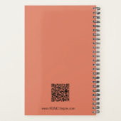 Touwtje Springen Oranje Zwart Fitness Starter Work Planner (Achterkant)