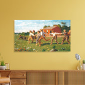 Touwtrekken Canvas Afdruk (Insitu (Woonkamer))
