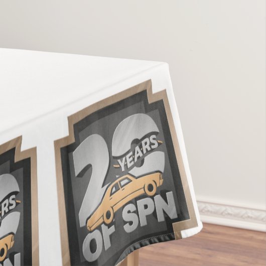 Tovaglia 20 anni di Supernatural  Tafelkleed (Voorbeeld)