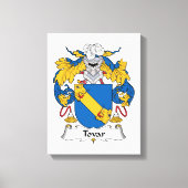 Tovar Family Crest Canvas Afdruk (Voorkant)