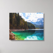 Tovel Lake Canvas Afdruk (Voorkant)