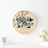 Tovenaar alsjeblieft | Grappig Halloween citaat Grote Klok (Huis)