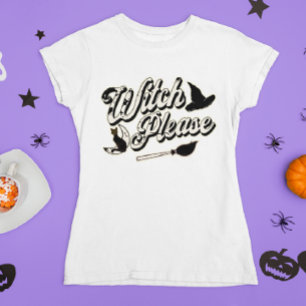 Tovenaar alsjeblieft   Grappig Halloween citaat T-shirt
