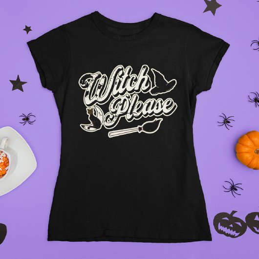 Tovenaar alsjeblieft | Grappig Halloween citaat T-shirt