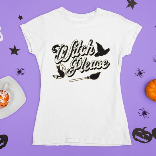 Tovenaar alsjeblieft | Grappig Halloween citaat T-shirt