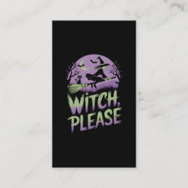Tovenaar alsjeblieft | Halloweenfestival Visitekaartje