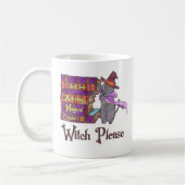 Tovenaar Alsjeblieft - Witch Black Cat Koffiemok (Links)