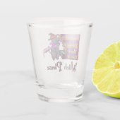 Tovenaar Alsjeblieft - Witch Black Cat Shot Glas (Achterkant)
