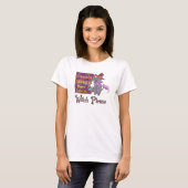 Tovenaar Alsjeblieft - Witch Black Cat T-shirt (Voorkant volledig)