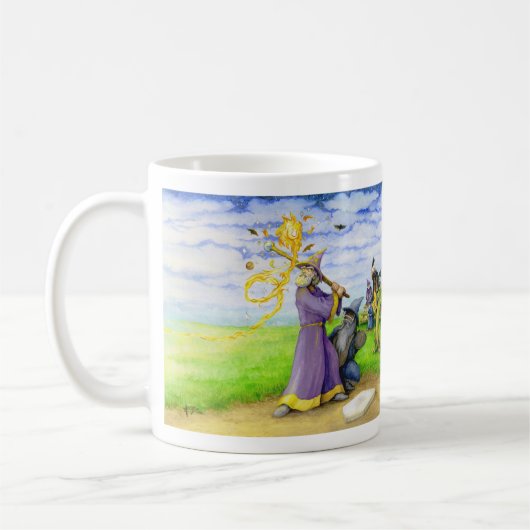 Tovenaar bij Bat Koffiemok (Links)