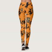 Tovenaar blackcat maan bloomstick leggings (Achterkant)