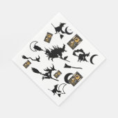 Tovenaar blackcat maan bloomstick servet (Hoek)