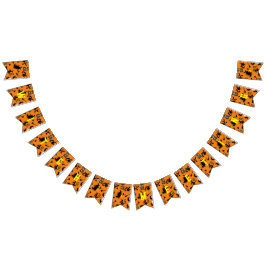 Tovenaar blackcat maan bloomstick vlaggetjes